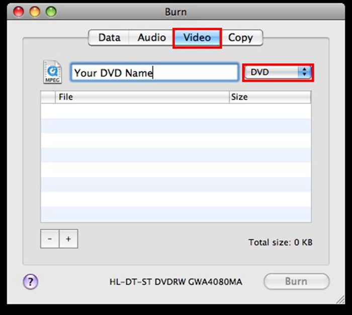 Data Dvd Burner For Mac